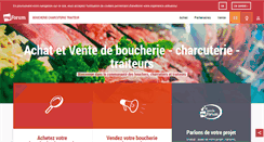 Desktop Screenshot of boucherie-charcuterie-traiteur.fr